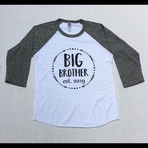 Big Brother EST. 2019 raglan shirt